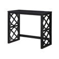 thumbnail image 6 of Syna 3 Piece Nesting Desk and Stool Set- Black Wood- Gray Polyester, 6 of 6