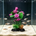 thumbnail image 4 of Cififendec Artificial Aquarium Plants, 7.87"×7.09", Non-Toxic Fake Seaweed Ornaments, Realistic Plastic Water Grass Decor for Fish Tank Landscaping, 4 of 5