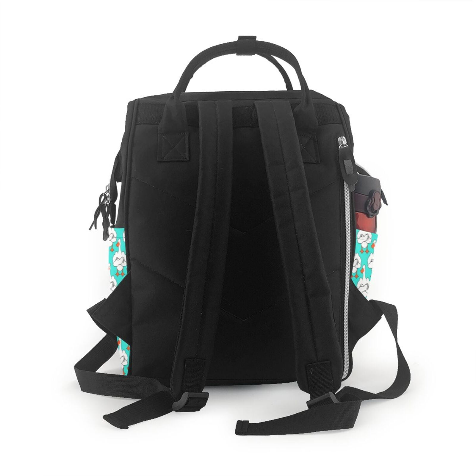 Fuzoiu Strong Goose Print Diaper Bag Backpack,Baby Essentials Travel Tote,Multi function Waterproof Diaper Bag, Travel Essentials Baby Bag - Unisex