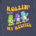 thumbnail image 2 of Men's Care Bears Rollin' With My Besties Graphic Tee Navy Blue Heather Small, 2 of 4