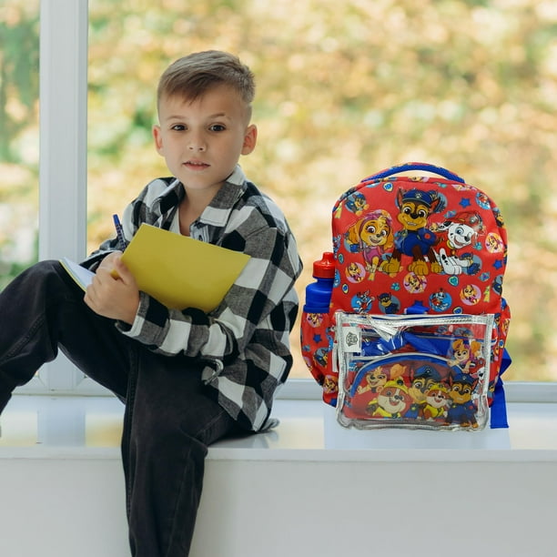 Paw Patrol Backpack 16 inch Kids Backpack with Lunch Box 6 Piece Set for Kids Walmart