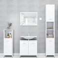 thumbnail image 3 of vidaXL Bathroom Furniture Set 3 Pieces Engineered Wood Cabinet Multi Colors, 3 of 41