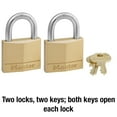 thumbnail image 2 of Cadenas à boîtier massif revêtu Master Lock de 1 9/16 po de largeur, 2 of 6