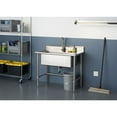 thumbnail image 2 of TRINITY EcoStorage® 32x16 Stainless Steel Utility Sink w/Pull-Out Faucet, 2 of 11