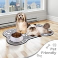 thumbnail image 6 of Pet Feeding Mat Oversize Silicone for Dogs and Cats, Pet Placemat Non-Slip Waterproof Bowl Mats,16" x 24", 6 of 7