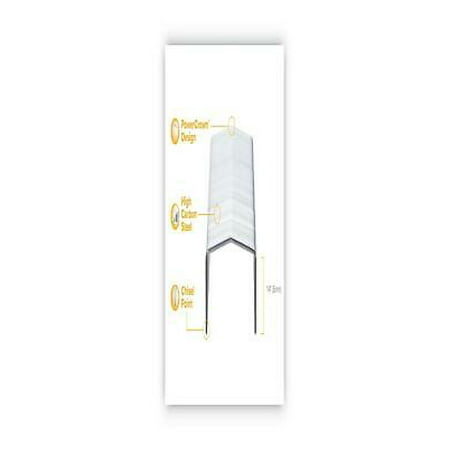 

2PK BOSSTCRP211514 B8 PowerCrown Premium Staples 0.25 Leg 0.5 Crown Steel 5 000/Box