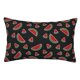 thumbnail image 1 of Fotbe Watermelon Funda de Almohada Decorativa Estilo Occidental, Lujo en Algodón, Fundas para Almohadas King, Cojín Estampado para Decoración del Hogar-14"x20", 1 of 6