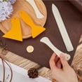 thumbnail image 3 of 2 Sets Bone Folder Paper Creaser Set Folding Scoring Burnishing Crafting Scrapbooking Origami Tools with 2pcs Scrapper for DIY Bookbinding Paper Leather Crafts Quilting Office Supplies for DIY, 3 of 6