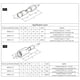 thumbnail image 4 of Conector eléctrico aislado Kenally 120 Uds. terminales de enchufe profesionales ligeros rojo azul amarillo VI011701-00, 4 of 6