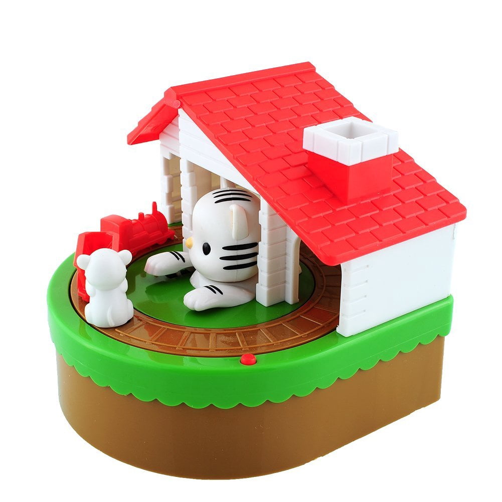Bisontec Cat And Mouse Coin Bank