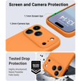 thumbnail image 3 of FANGQIULI Magnetic for iPhone 17 Pro Max Case,Classic Liquid Silicone Mobile Phone Case,Integrated Camera Control Button,Anti-Scratch Microfiber Lining, 3 of 5