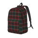 thumbnail image 1 of Easygdp Tartan Plaid Mochila de Lona Resistente para Laptop, Compatible con Laptops de 15 a 17 pulgadas, Ideal para Escuela, Trabajo y Viajes-Medium, 1 of 5