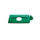 thumbnail image 1 of Tapa de Reciclaje Botella Slim Jim Rubbermaid Verde 2007885, 1 of 2