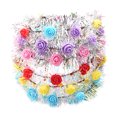 thumbnail image 1 of 6pcs Women Handmade Wreath Headband 10LEDs Light Simulation Rose Floral Decoration Glowing Hair Loop Wreath Headband Wedding Bridal Hair Accessories for Ladies (Random Color), 1 of 8
