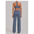 thumbnail image 5 of SKQIT Womens Workout Sets 2 Piece Yoga Outfits Racerback Tank Top High Waist Flare Leggings Gym Sets, 5 of 7