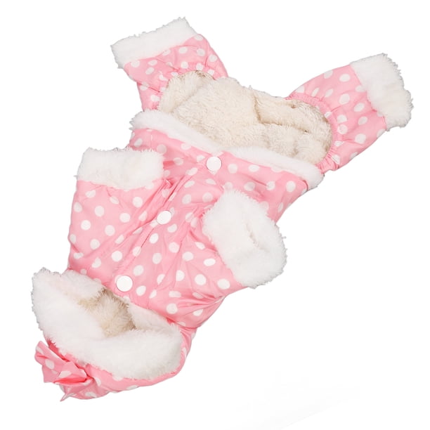 Abrigo De Invierno Para Perros, Cálido, Engrosado, Agradable Para La Piel, Sudadera Con Capucha De Una Pieza, Chaqueta Para Clima Frío Para Perros Pequeños, Medianos Y Grandes,