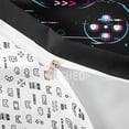 thumbnail image 5 of Gamepad Bedding Set Queen Modern Gamer Comforter Cover Video Game Duvet Cover Colorful Action Buttons Printed Quilt Cover Soft Microfiber Bedspread Bedroom,Black, 5 of 7