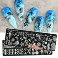 thumbnail image 2 of Lubelski Nail Stamping Plates Exquisite Manicure Nail Art Making Stainless Steel DIY Template Nail Tool for Lady, 2 of 7