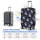 thumbnail image 4 of Balery Astronaut Surfing Funda de equipaje, fundas para maletas, elástica, lavable, protector de maletas, compatible con maletas de 18 a 32 pulgadas-Medium, 4 of 7