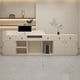 thumbnail image 4 of Front Bar Counter Reception Desk Podium Cashier Hospital Study Reception Desks Beauty Salon Modern Bureau Meuble Bar Furniture My Lux Decor Round, 4 of 14