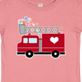thumbnail image 4 of Inktastic easter red firetruck with pink hearts Boys or Girls Baby T-Shirt, 4 of 5