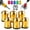 Gold, variant on Magnetizer & Demagnetizer Tool Set, Screwdriver Head Magnetic Ring, Removable Bit Magnetizer & Demagnetizer Tool Set, Universal Magnetic Bit Holder for Hex Screwdrivers