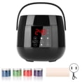 thumbnail image 2 of Intelligent LED Display Wax Heater Set Hair Removal Wax Warmer Wax Beans Applicator Sticks, 2 of 7