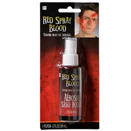 Amscan- Red Spray Blood - Makeup Effects Costume