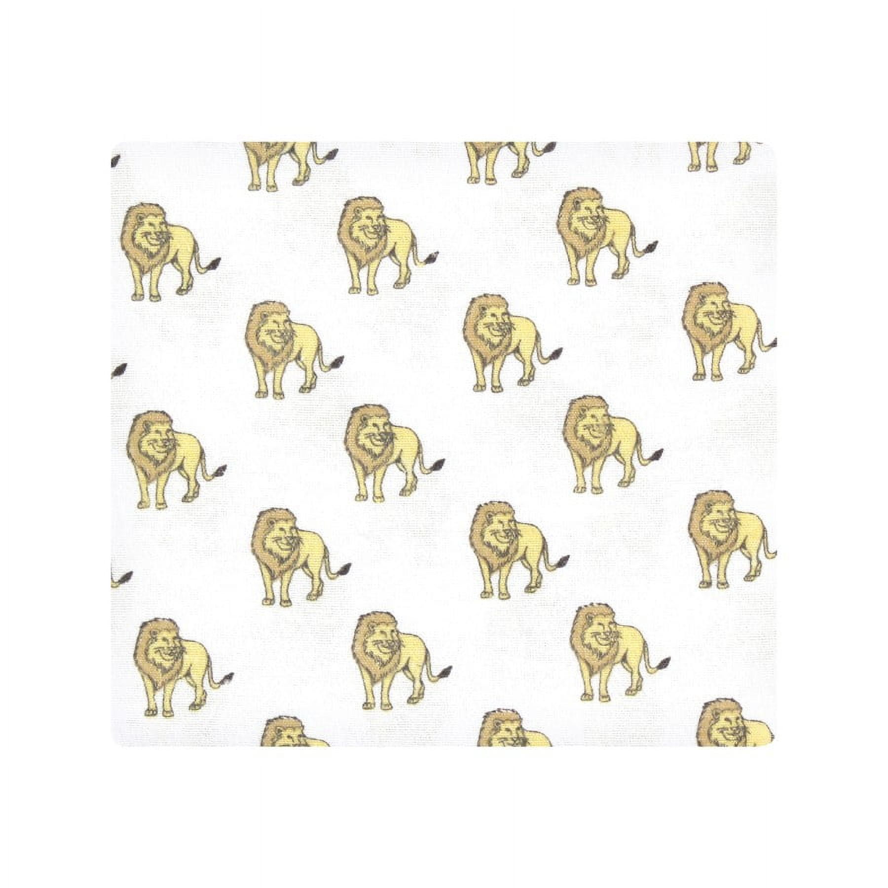 Hudson Baby Cotton Flannel Receiving Blankets Bundle, Neutral Safari World, One Size