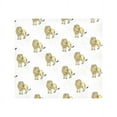 thumbnail image 5 of Hudson Baby Cotton Flannel Receiving Blankets Bundle, Neutral Safari World, One Size, 5 of 6