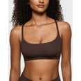 thumbnail image 5 of Women's Inbarely Soft Racerback Bralette Wireless Full Coverage  No Padding Unlined Bras, 5 of 6