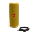 thumbnail image 3 of JBL Portable Bluetooth Speaker with Waterproof, Yellow, JBLFLIP5YELAM-PR, 3 of 7