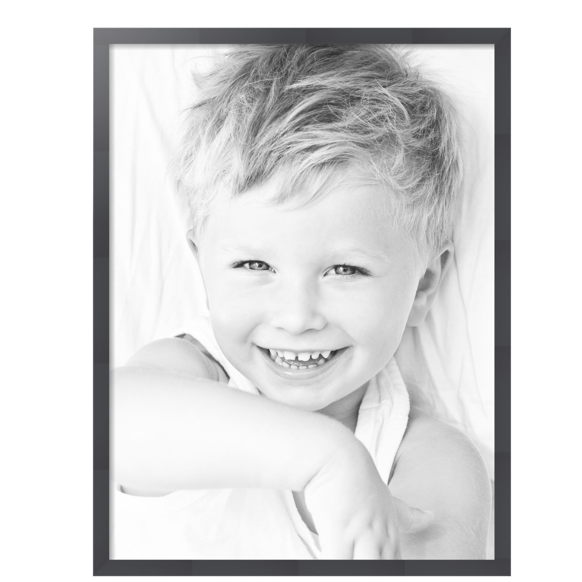 ArtToFrames 30" x 40" Cloudy Gray Picture Frame, 30x40 inch Gray MDF Poster Frame (WOM-5358),  Pack