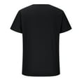 thumbnail image 5 of EQWLJWE Men's Short Sleeve Shirt Men's Fashion Vintage Solid Color Short Sleeve T Shirts, 5 of 5