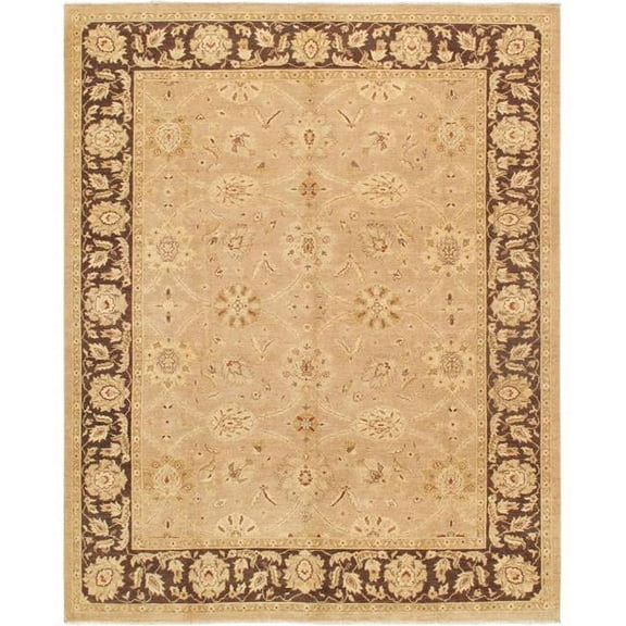 Pasargad Home Melody Collection Hand-Knotted Wool Area Rug  8'10" X 11' 2"