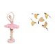 thumbnail image 1 of Figura De Pájaro Bailarina, Escultura De Resina Para Niña, Arte De Pared De Madera, Adorno Colgante, Regalo De Cumpleaños, Novedoso Recuerdo Coleccionable, Decorativo, Para Oficina, Sala De, 1 of 8