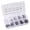Silver, variant on 120pcs E-Clip Assortment Kit E-Clip External Retaining Ring Assortment Set 10 Sizes M1.5-10 Circlip Snap Retainer Rings Opening Snap Ring Circlip Set