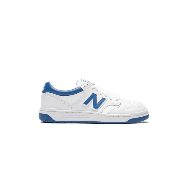 Men's Size 10 New Balance 480 Leather Blue White Sneakers BB480LBL Low