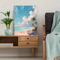 thumbnail image 5 of Tropical Beach Landscape Canvas Print, Suitable for Living Room, Bedroom, Bathroom, Office, Beach House, Coastal Decor, 5 of 8