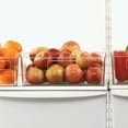 thumbnail image 6 of Mainstays Extra Large Clear Plastic Pantry Organizer Storage Bin, Kitchen Cabinet, Fridge and Shelf Storage Container for Pantry and Kitchen Organization, 12" x 10.5" x 4", 6 of 9