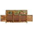 thumbnail image 3 of vidaXL Sideboard 110x30x65 cm Solid Wood Reclaimed, 3 of 5