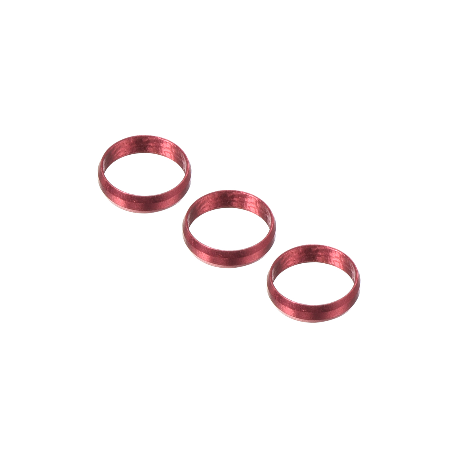 Uxcell Dart Shaft Rings, Aluminum Dart ORing Accessories 3 Pack (Red