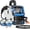 MIG-145L 4-in-1, variant on MIG Welder,Flux Core Welder Machine 110V 130Amp, Gasless MIG Welding Machine IGBT Inverter Welder Portable Wire Feed Welder (110V)