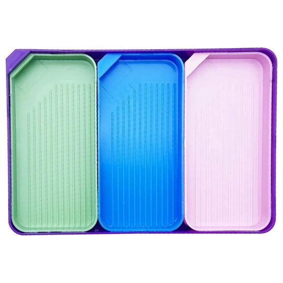 4PCS Big Trays Tools and Accessories Kits Diamond Art Supplies Multiple Sizes