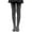 Gray, variant on Girls Winter Warm Fleece Lined Tights Girls Thick Microfiber Tights Black 9-12 Years