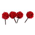 thumbnail image 4 of Guardoinrt 50 Pièces en Forme de Boule Arbres Modèle Bricolage Paysage Paysage N Échelle Rouge 1Set, 4 of 6