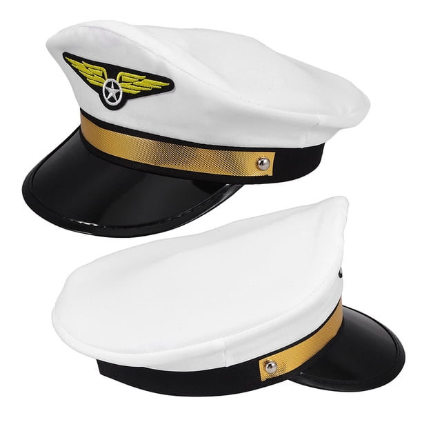 Sombrero Marinero Fiesta Temática Sombrero De Piloto De Aerolínea – Gorra De Disfraz Para Adultos, Ajustable, Ideal Para Fiestas Temáticas Gorro Espantapajaros Sombrero Marinero Fiesta Temática Sombrero De Piloto De Aerolínea – Gorra De Disfraz Para Adultos, Ajustable, Ideal Para Fiestas Temáticas Gorro Espantapajaros