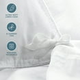 thumbnail image 3 of Bare Home Washed Duvet Cover Set - Ultra-Soft - Premium 1800 Collection - 3 Piece - Oversized King, White, 3 of 8