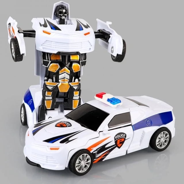 EIGTHTAILShape-shifting toy car inertial impact one-button shape-shifting boy Casse-Tête collision shape-shifting Autobot robot