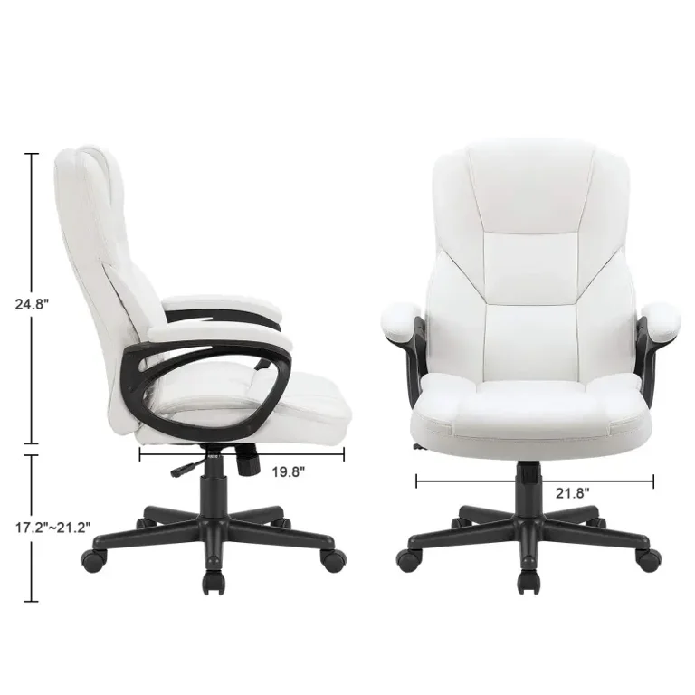 Lacoo Faux Leather High-Back Executive Office Chair with